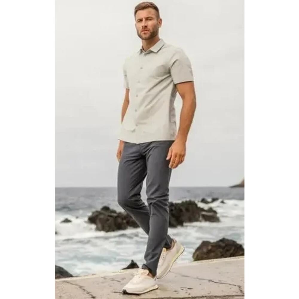 Vuori Meta Pant Charcoal Size 34